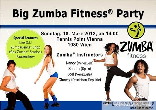 Big Zumba Fitness Party