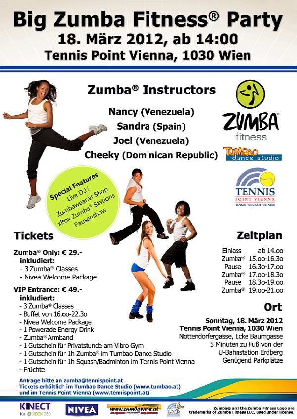 Big Zumba Fitness Party