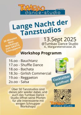 Lange Nacht der Tanzstudios Social Dance Programm