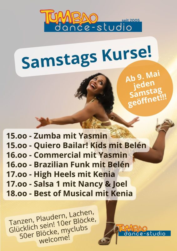 Tanzkurse Samstag Tumbao Dance Studio